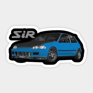 Type EG hatch B16 DOHC VTEC SiR Sticker